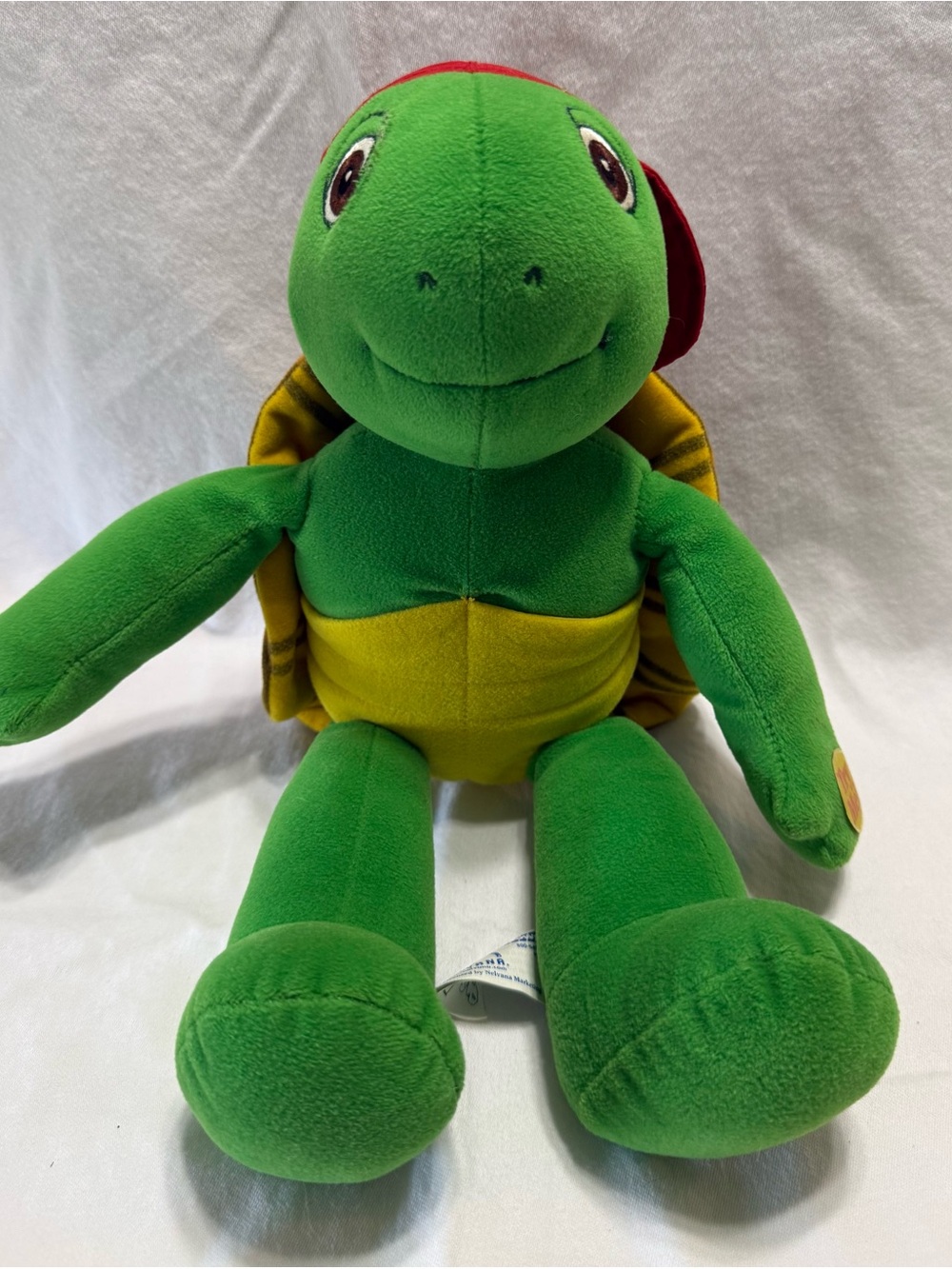 Vintage Talking Franklin Stuffed Turtle
